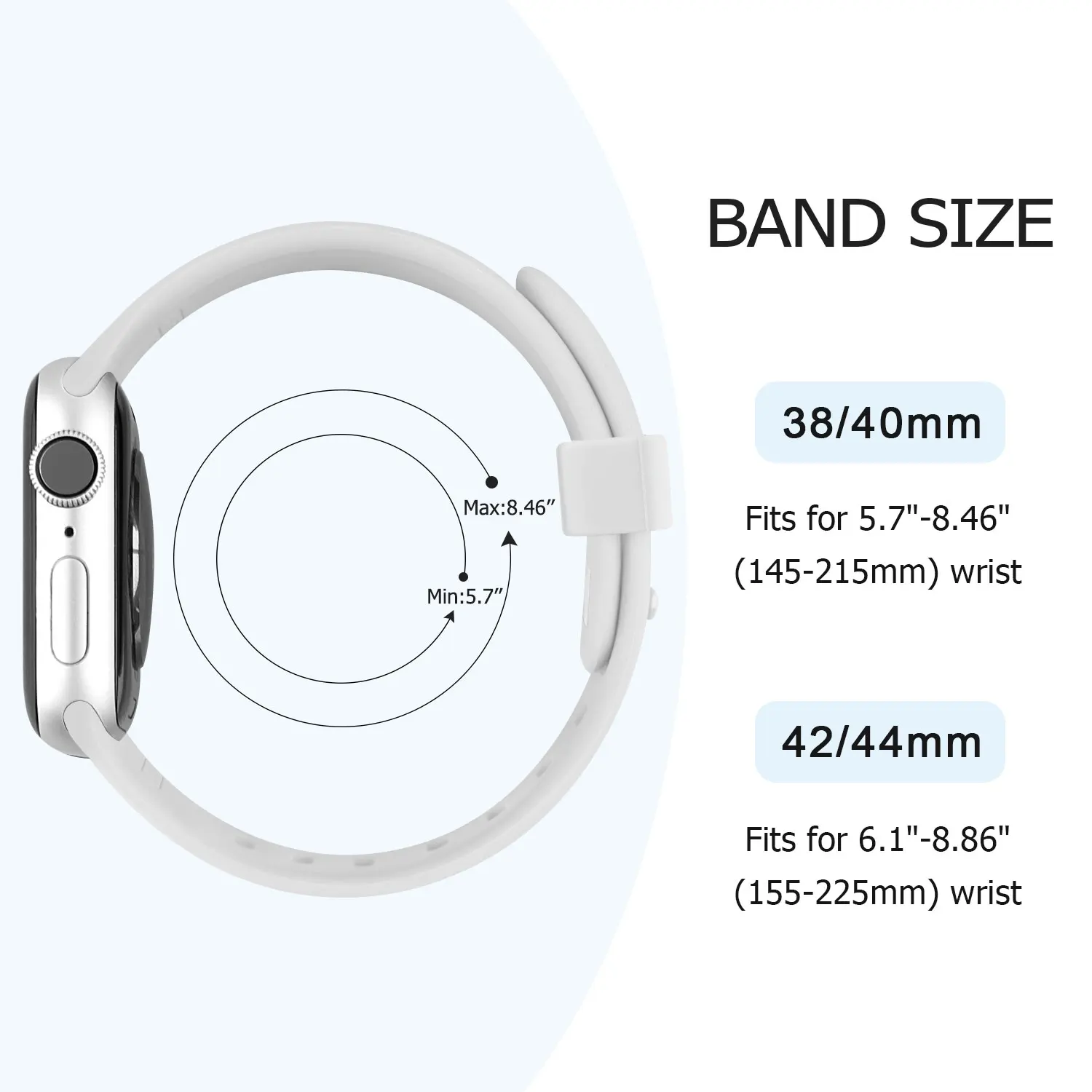 New Silicone Strap Band For Apple Watch Strap 7 6 5 4 3 2 SE 42MM 38MM 44MM 40MM Strap For iWatch 41MM 45MM Smart Watch correa