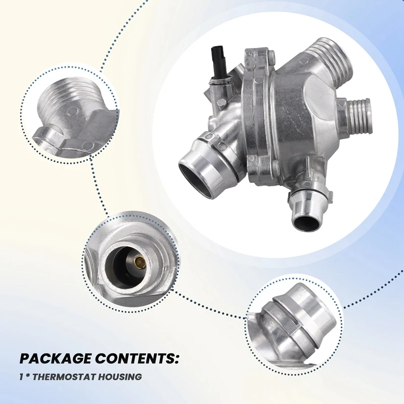 Корпус термостата в сборе для BMW E90 E92 E60 325I 328I 330I 335I 525I 528 11537544788 11537549476 11537536655