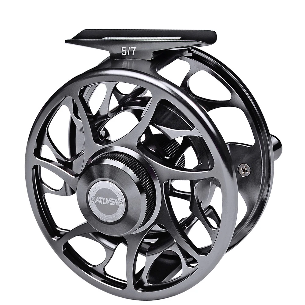 Winter Ice Fishing Aluminum Alloy Reel Ultralight 54mm Hand Reel Fly Fishing Line Wheel Carp Spool Pesca Fishing Goods Tackle