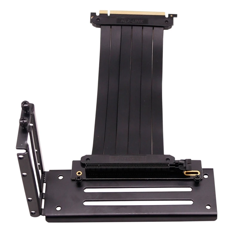 

PCI E X16 Extension Cable Graphics Cards Bracket PCI Express 3.0 Connector Cable Flexible Cable Adapter For PC Case