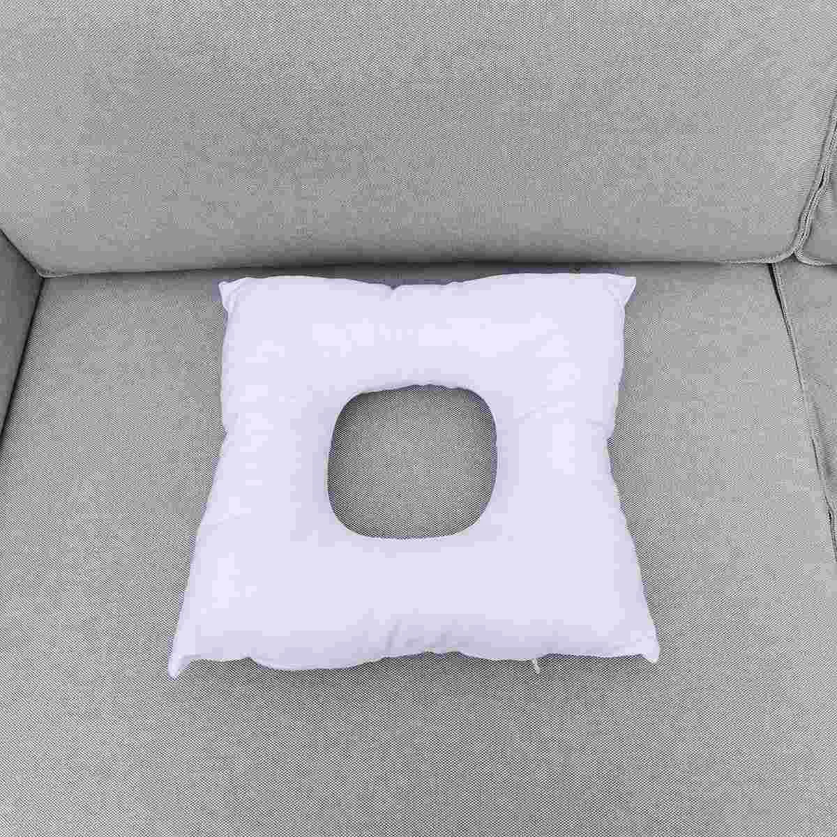 Розовая квадратная массажная подушка для лица спа-красота парков подголовник