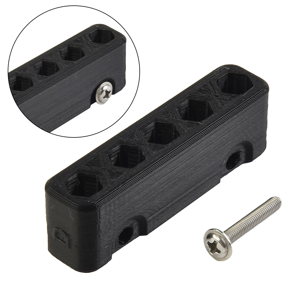

Industrial Drill Bit Holder Heat Resistant Magnetic Organizer Red/yellow/black Universal Durable And Practical