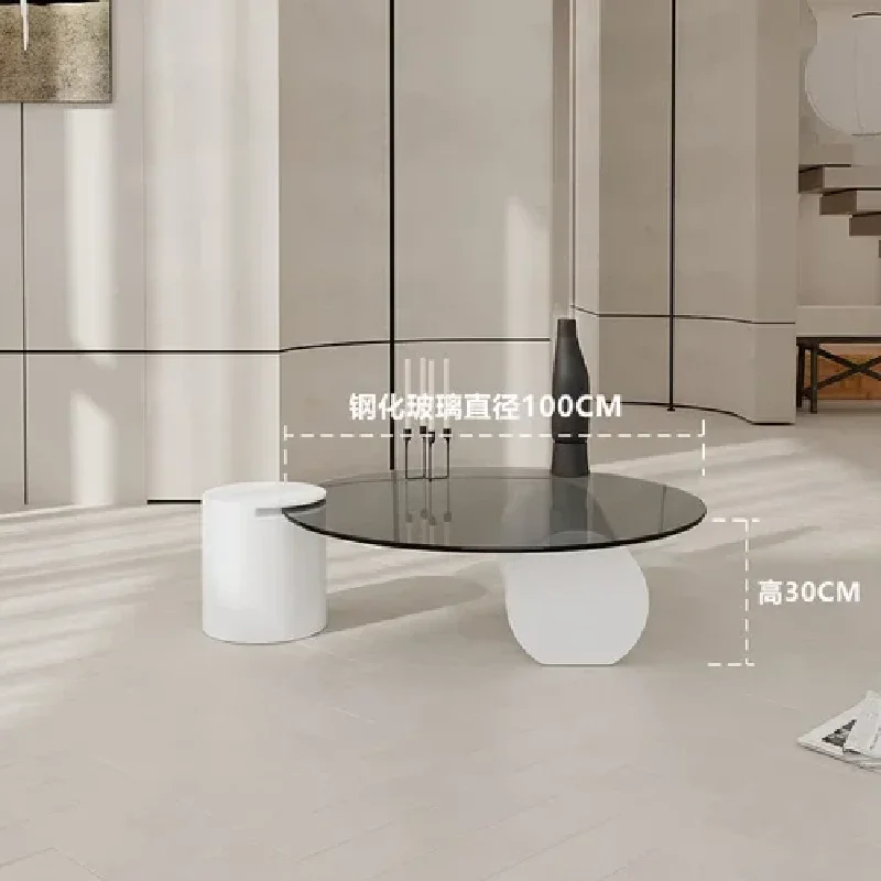 Компактный журнальный столик в скандинавском стиле для гостиной модный