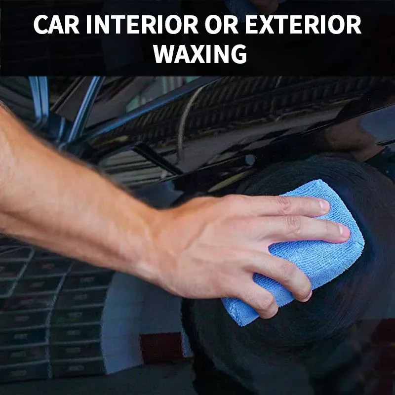 

Car Waxing Sponge Microfiber Waxing Sponge Block for Car Paint Repair Plastic Surface Treatment Wood Paint