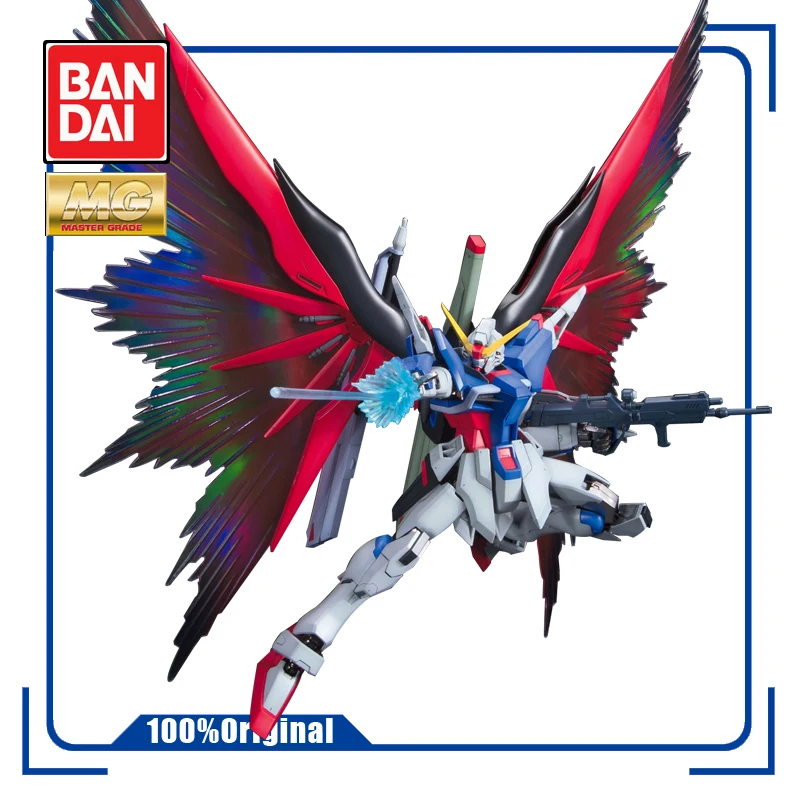 

BANDAI MG 1/100 ZGMF-X42S DESTINY GUNDAM Luxury Version with Light Wing Assembling Model Action Toy Figures Children's Gifts