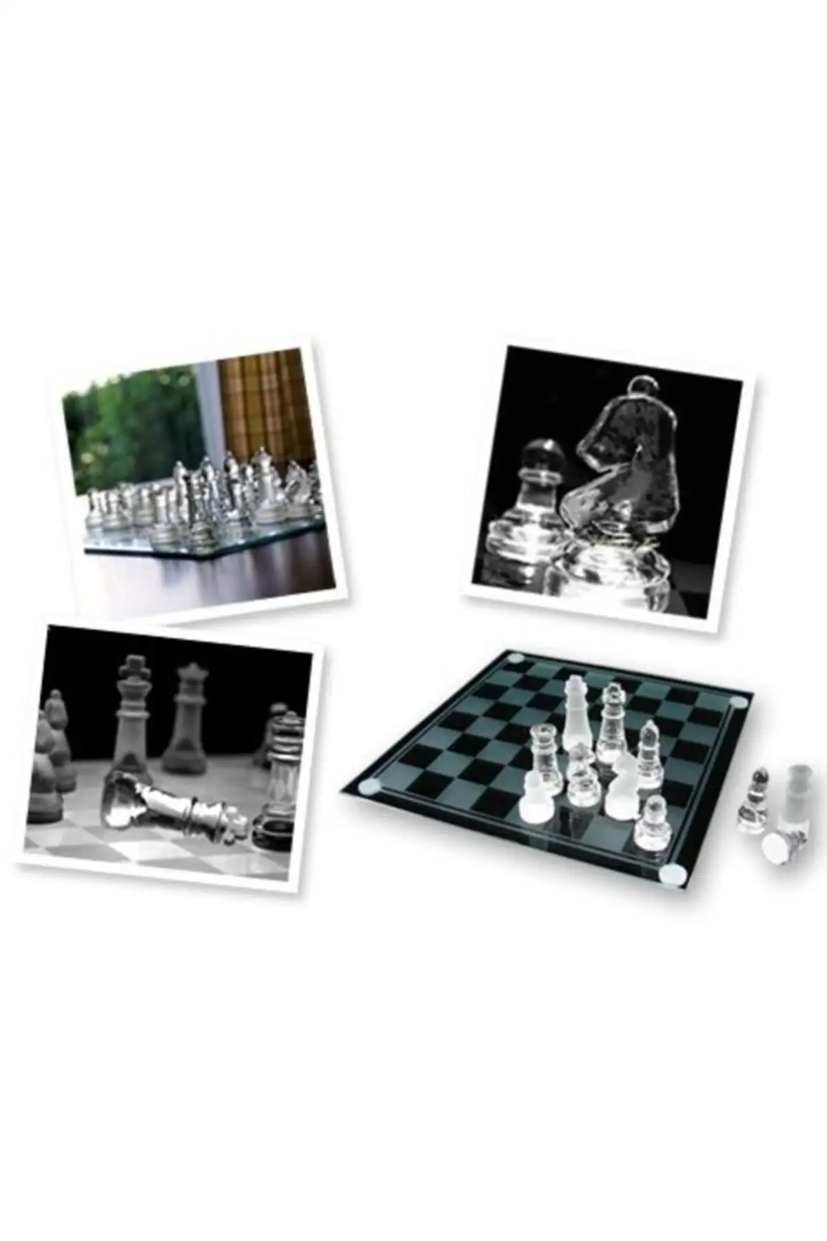 

Glass Chess Glass Chess set 20 cm x 20 cm