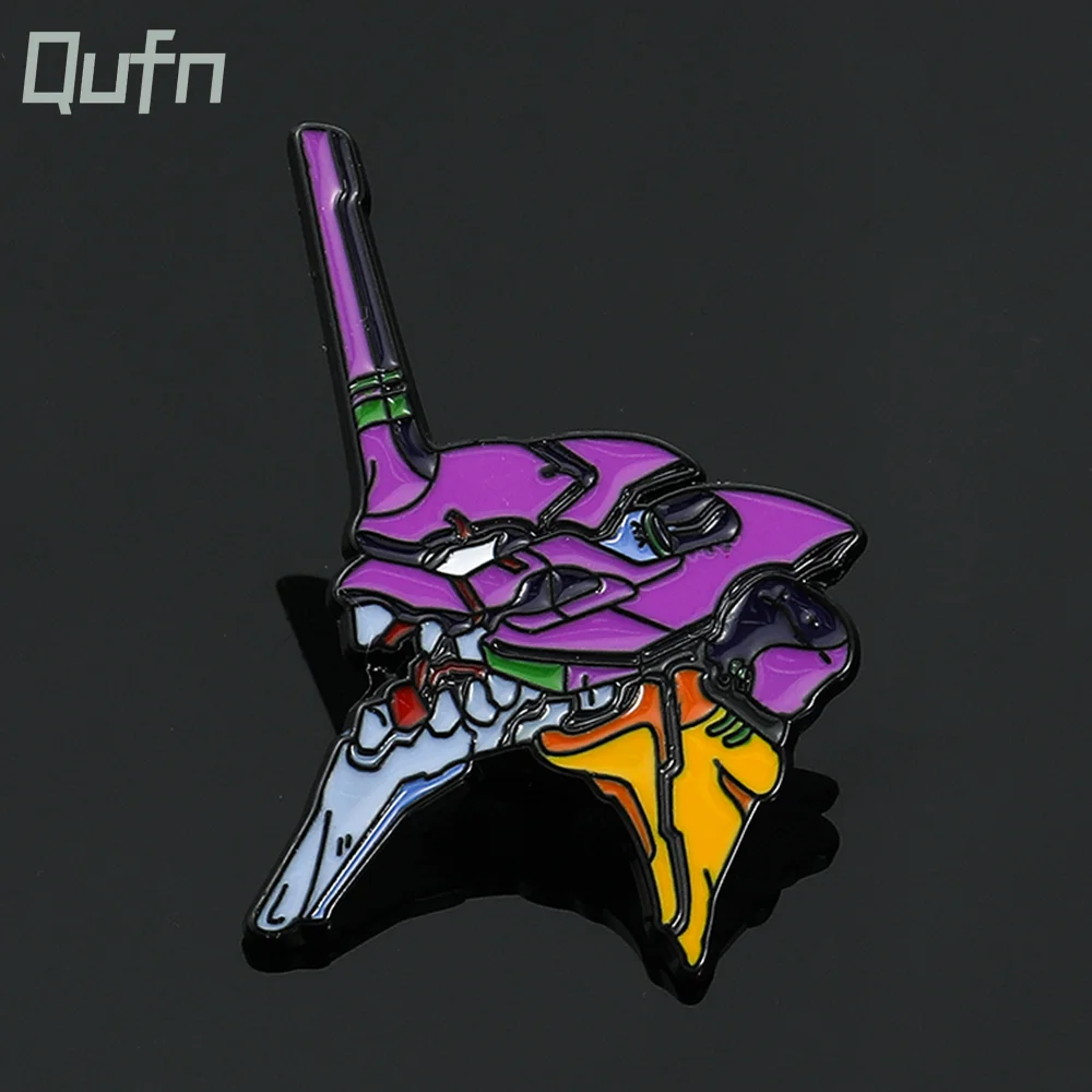 

Berserk First Machine EVA-01 Brooch Anime Badge Fashion Enamel Pin Clothing Hat Accessories Popular Accessories Gift