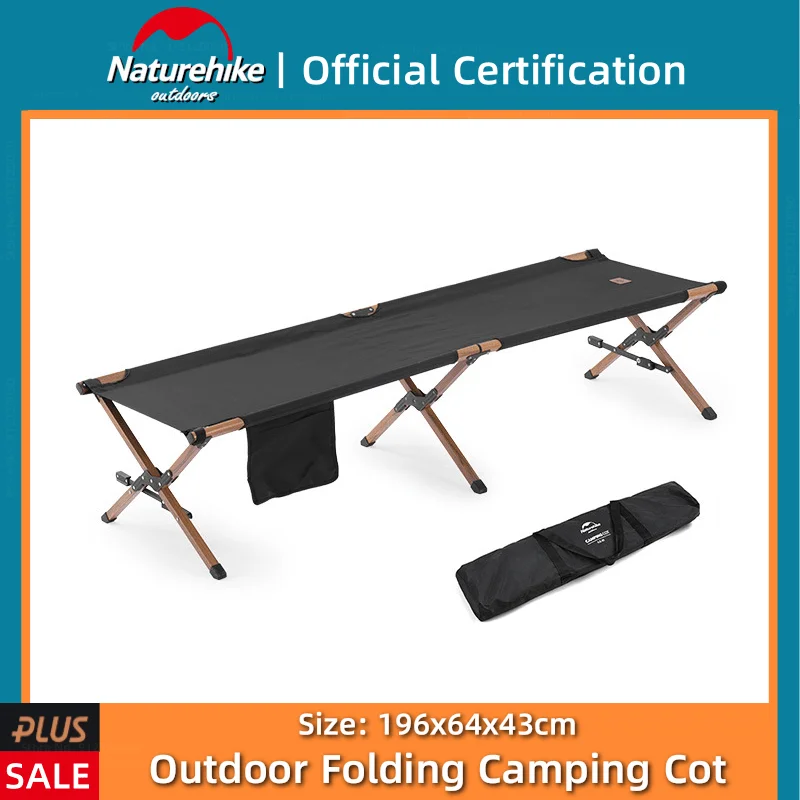 

Naturehike 1 человек Складная походная кровать Износостойкая износостойкая ткань Открытый Кемпинг Путешествия Палатка Кровать для отдыха Порта...