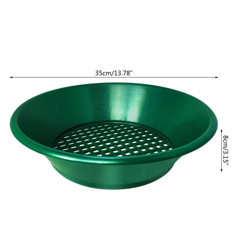 Наружные инструменты для промывки золота поиска 14 дюймов пластиковые мытье