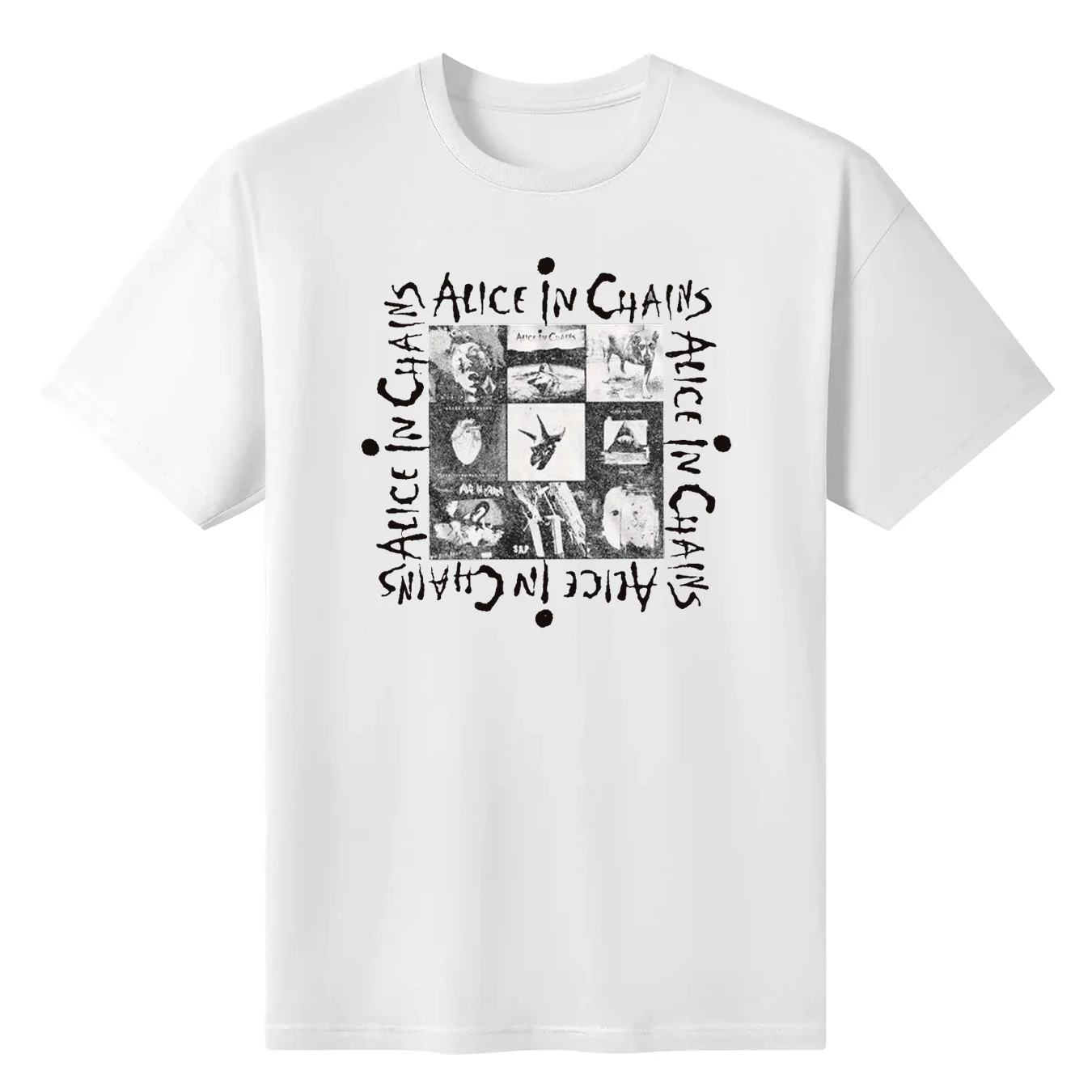 Предпродажа футболка с лицензией Alice In Chains Music Multi Album Art Aic502