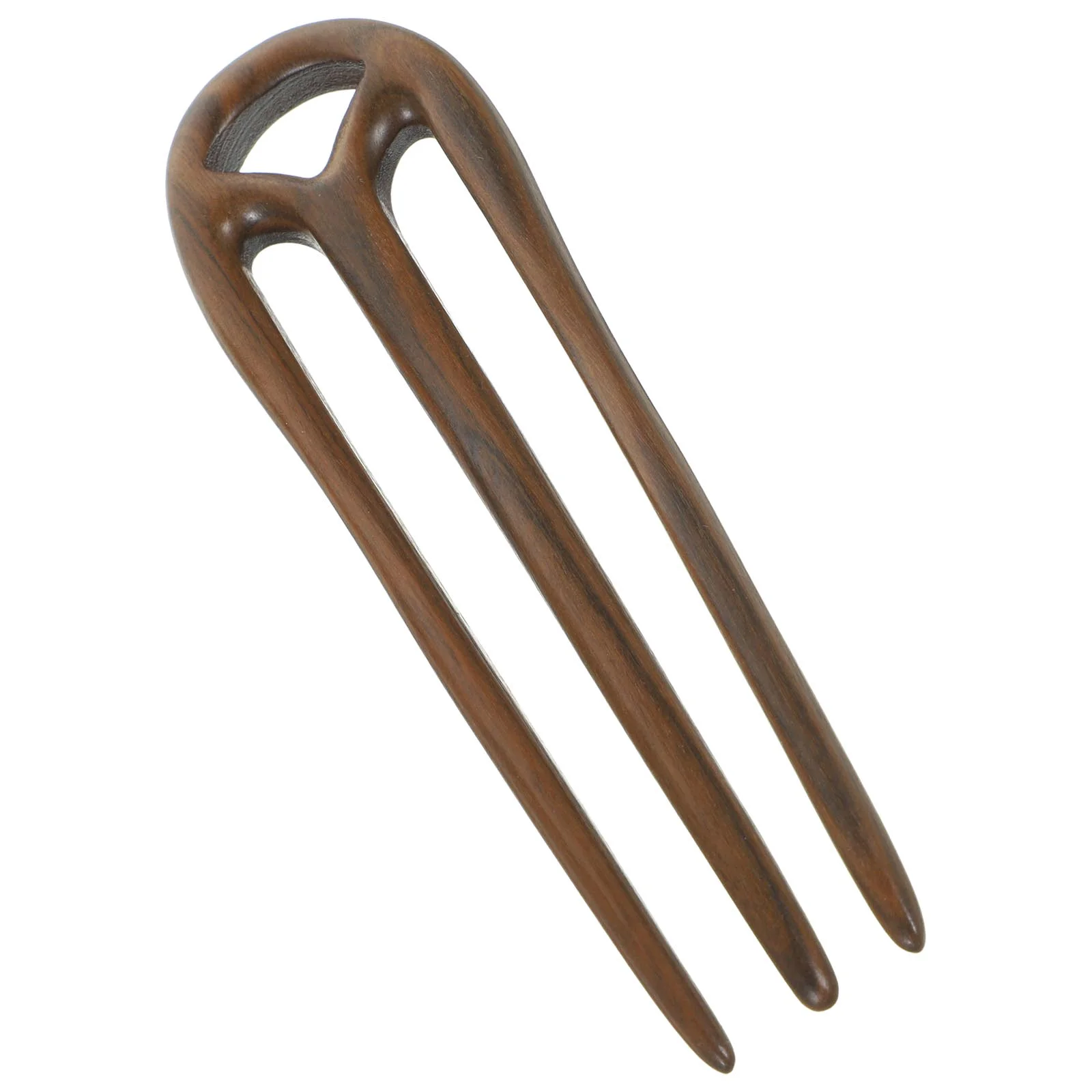 Шпилька для волос аксессуар вилка деревянная палочка винтажный держатель