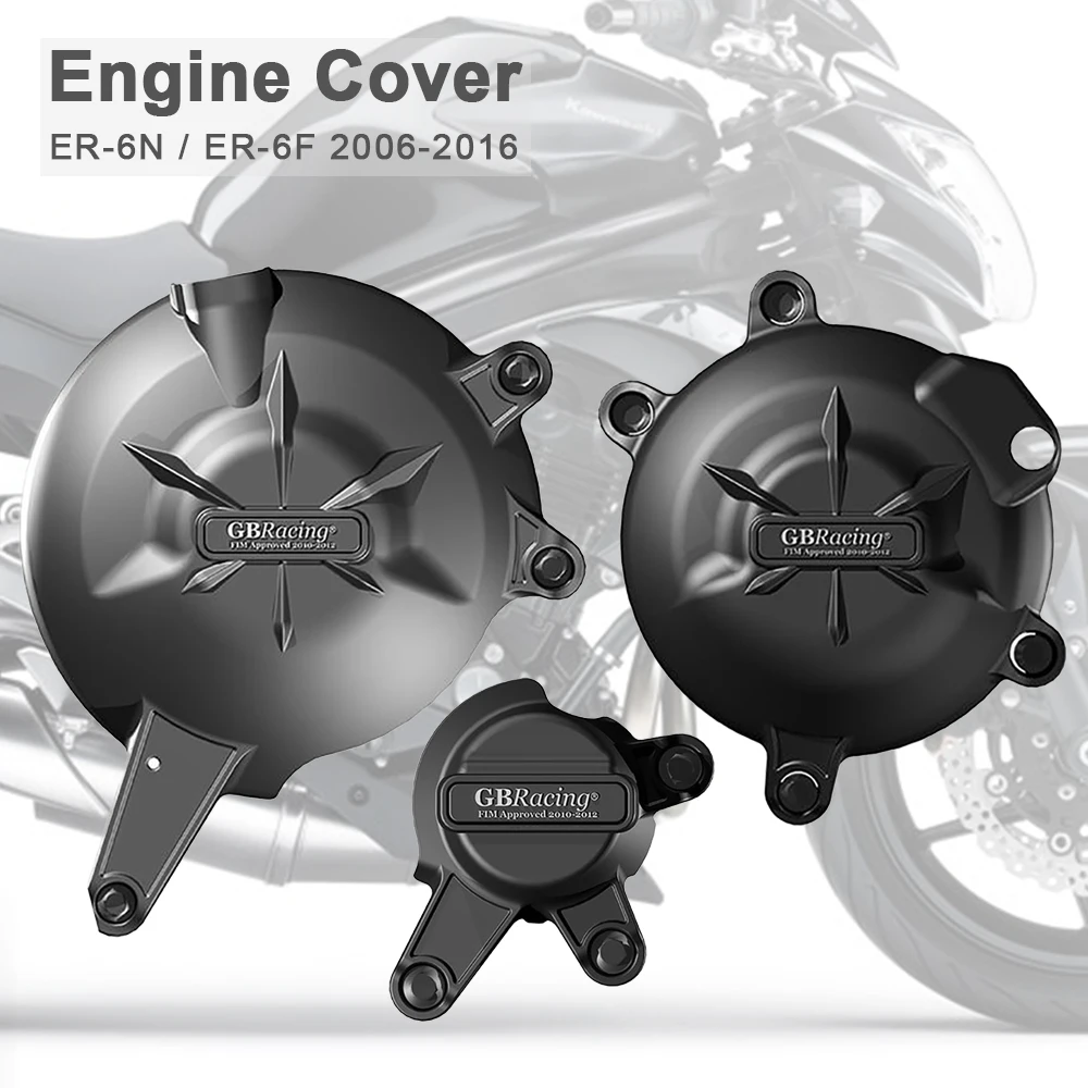 

Engine Cover Motorcycle Clutch Alternator Pulse Guard For GB Racing For Kawasaki ER-6F ER-6N ER6N ER6F 2006-2016 Accessories