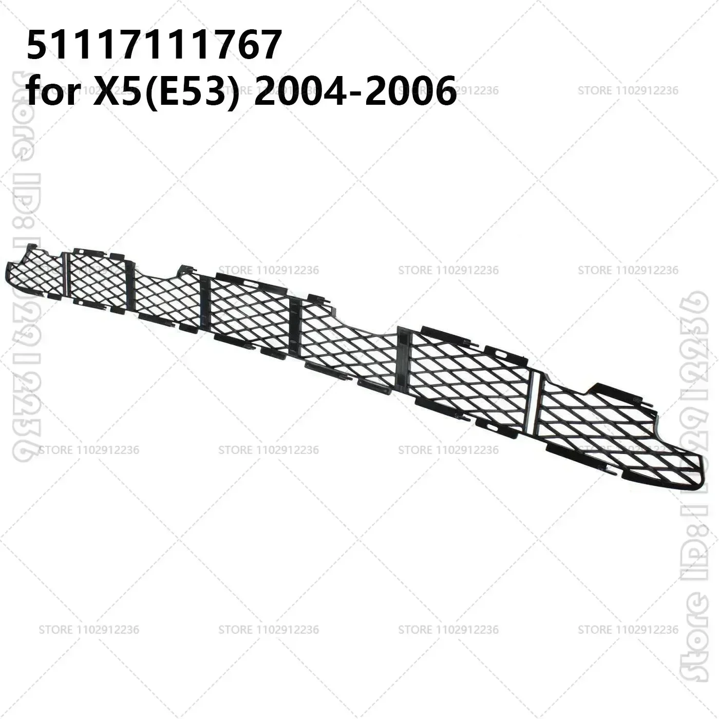 

Для 2000-2006 E53 BMW X5 3.0i 4.4i 4.6is решетка нижнего переднего бампера сетка 51117005800 51117111767