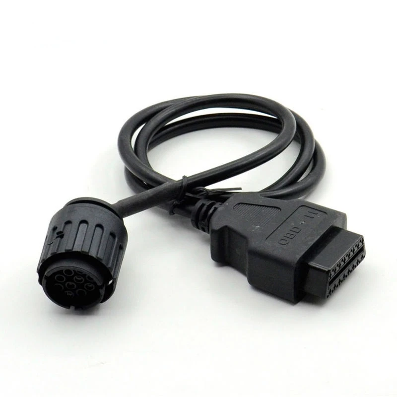 

For BMW ICOM D Cable ICOM-D Motorcycles Motobikes 10 Pin Adaptor 10Pin To 16Pin OBD2 OBDII Diagnostic Cable I-COM tool cables