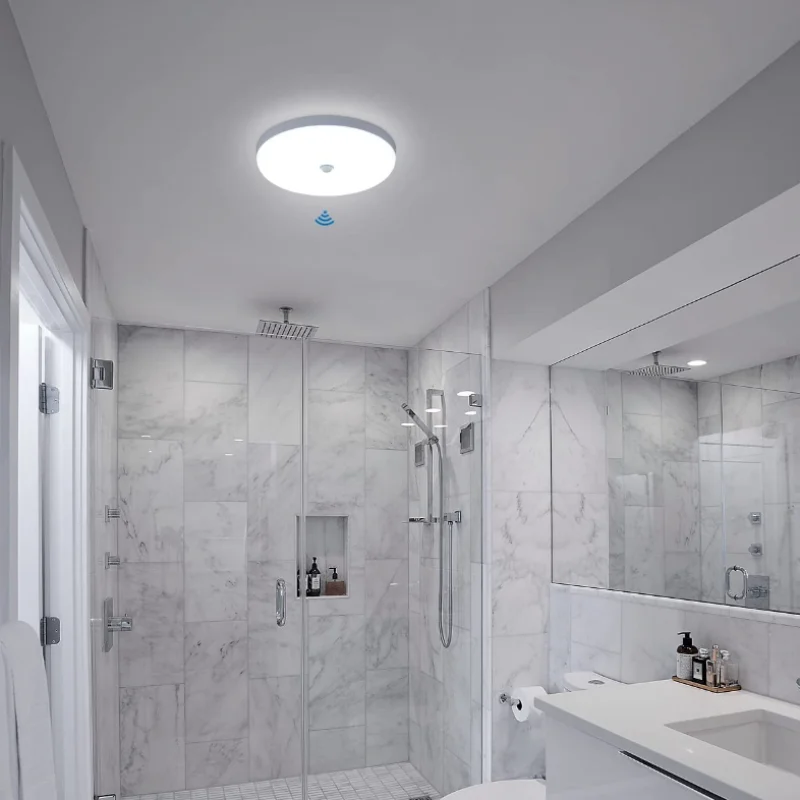 

LED ceiling light with inductor Modern ceiling light Cold white round ceiling light for kitchen corridor stairs bedroom entrance