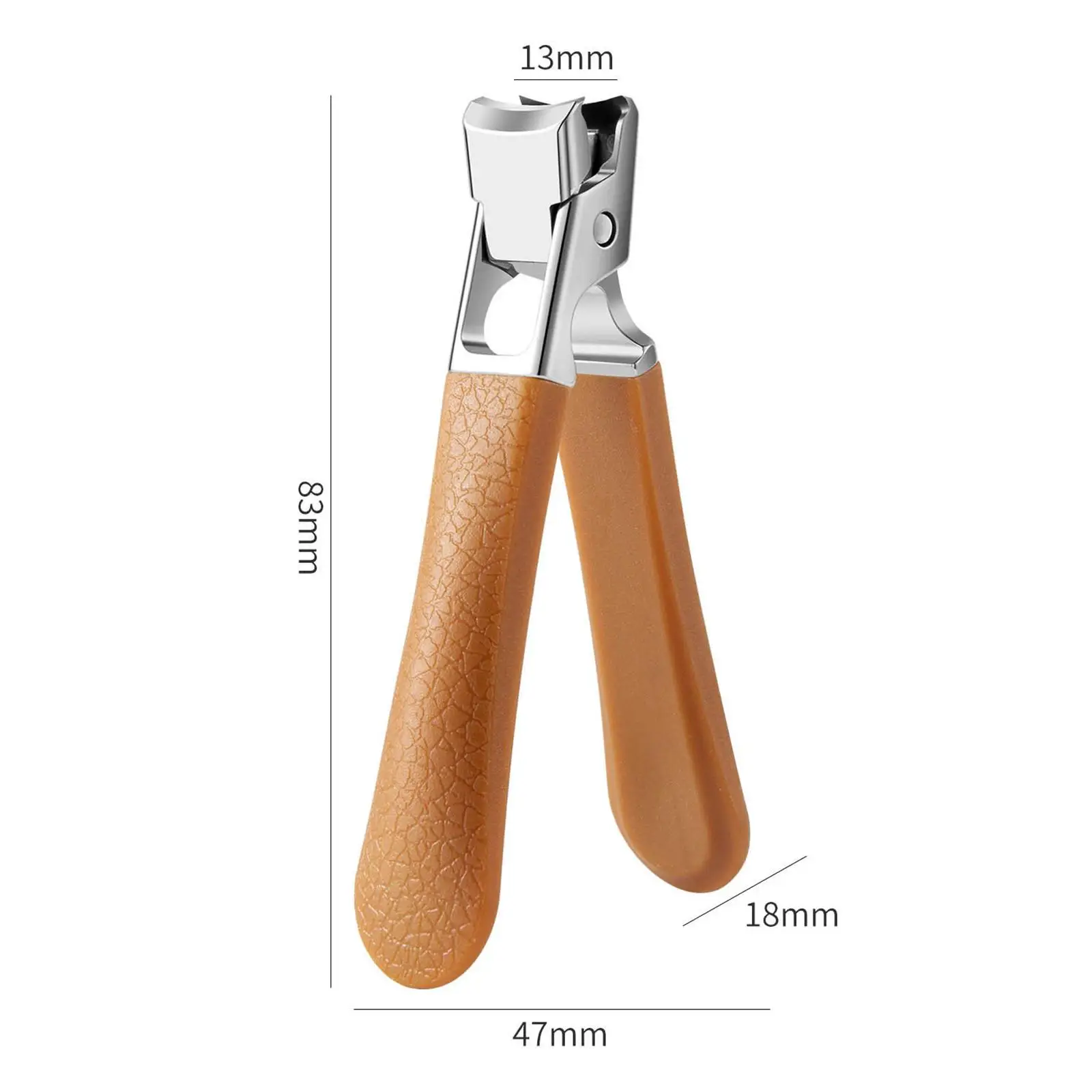 Кусачки для ногтей Триммер с широким отверстием педикюра Вросший маникюр