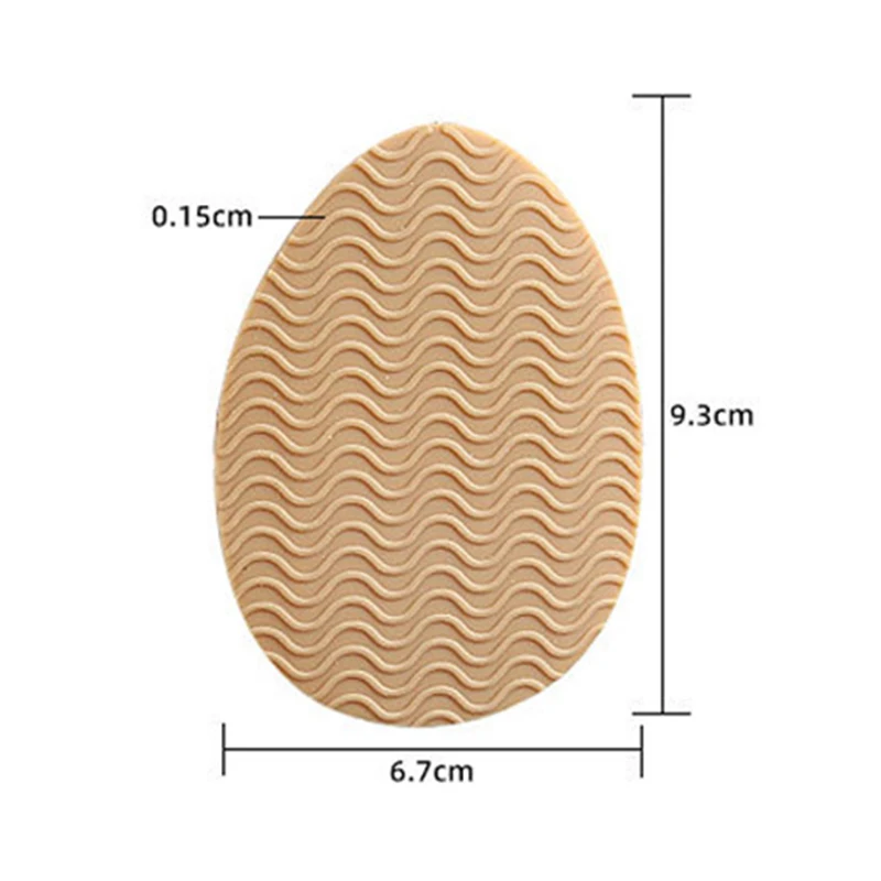 Non-Slip Wear-Resistant Shoes Mat Stickers Self-Adhesive Sole Protector High Heels Forefoot Sticker Silicone Rubber Soles Pads images - 6