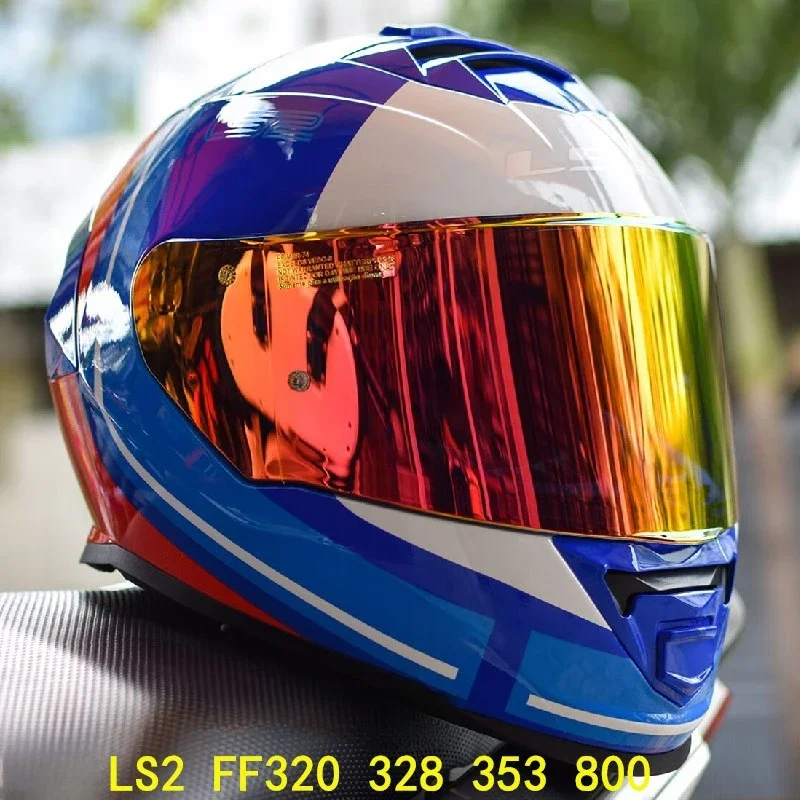 Оригинальный мотоциклетный шлем LS2 полная защитная маска объектив FF800 320 328 353