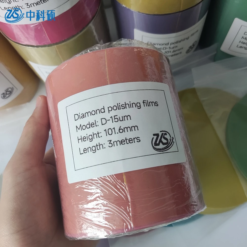 С рулоном шлифовальной бумаги Adhensive Diamond Fiber Optic 3 метра в рулоне ленты для
