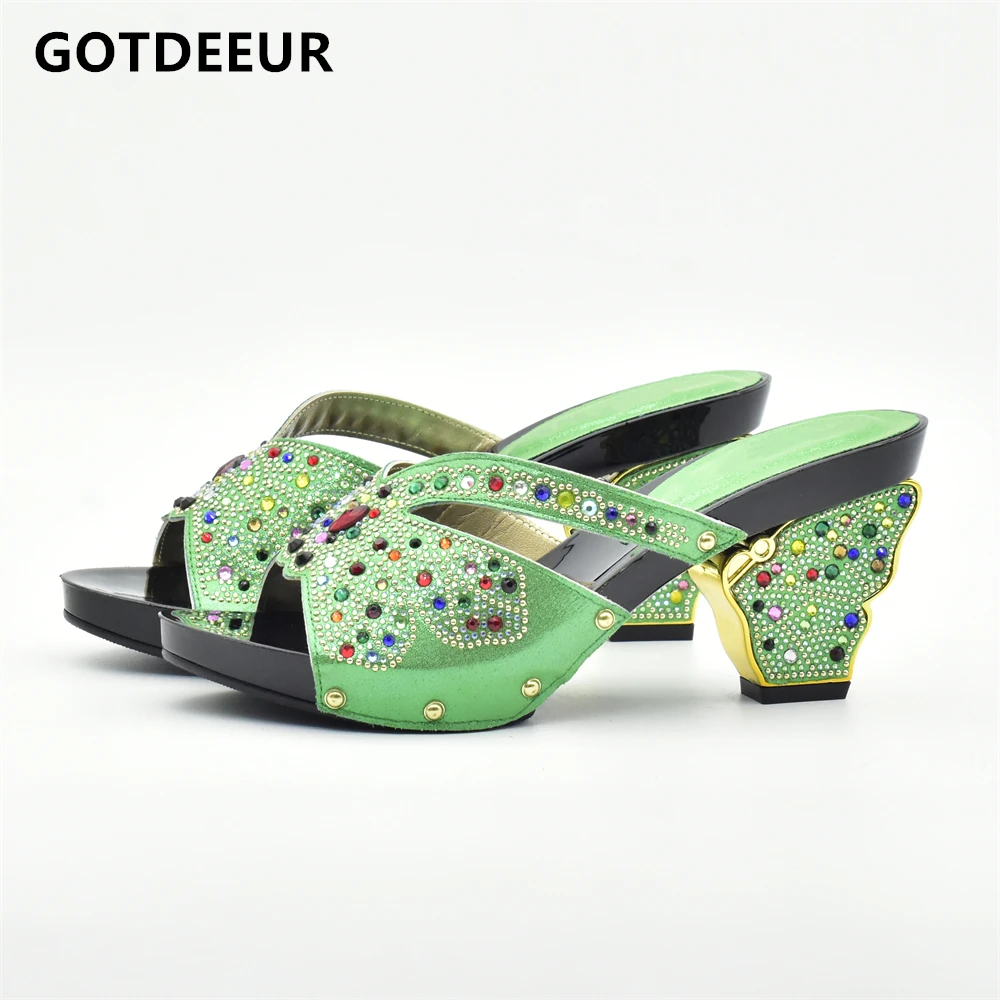 Новые женские сексуальные туфли-лодочки Arruval, свадебные туфли-лодочки, украшенные искусственной кожей, элегантные женские туфли без застежек