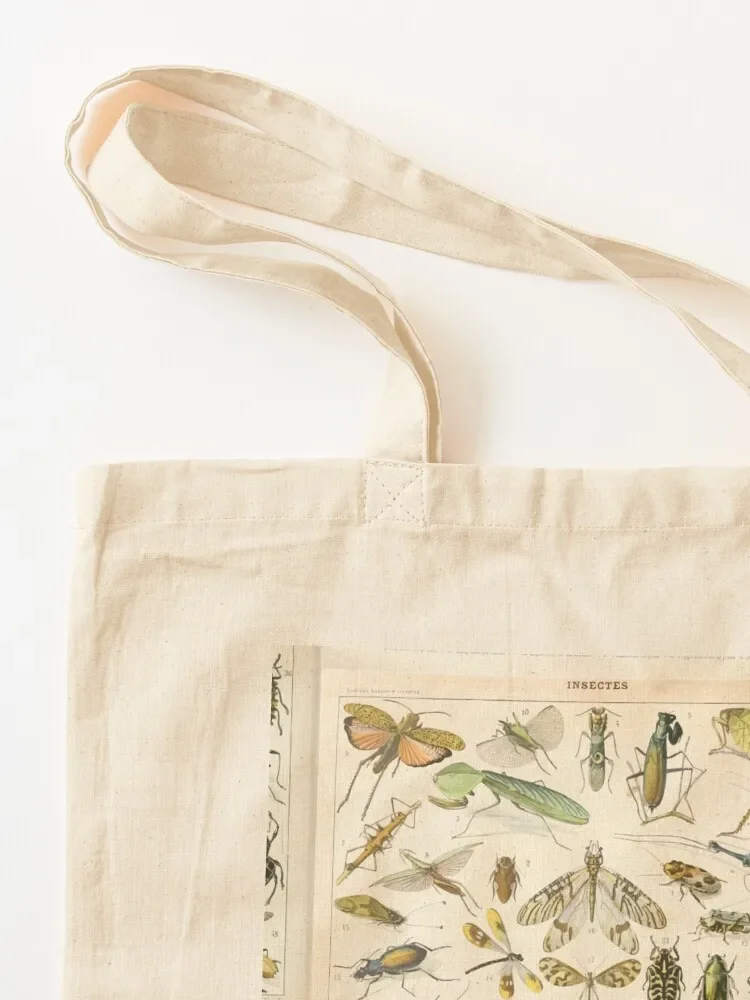 Фото Adolphe Millot насекомые A Tote Bag сумки-шопперы для женщин сумки для тележки для покупок №3