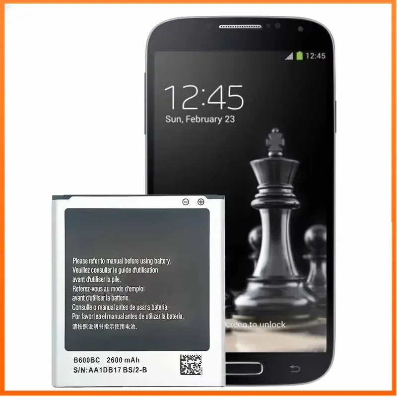 Аккумулятор B600BC 3.8V 2600mAh для Samsung S4 I9500, совместимый с I9502I9505I9515I9506I337E330SS4 Activei537i9295S4 (art.: 3920db12e0c85) - 3920db12e0c85