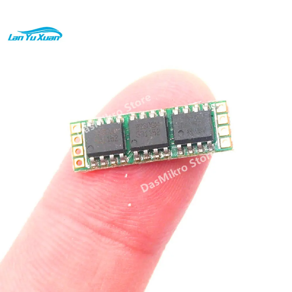 Микро-двунаправленный бесрезервуар Das87 1S3A, гибридный контроллер скорости, 1/87 статическая модификация