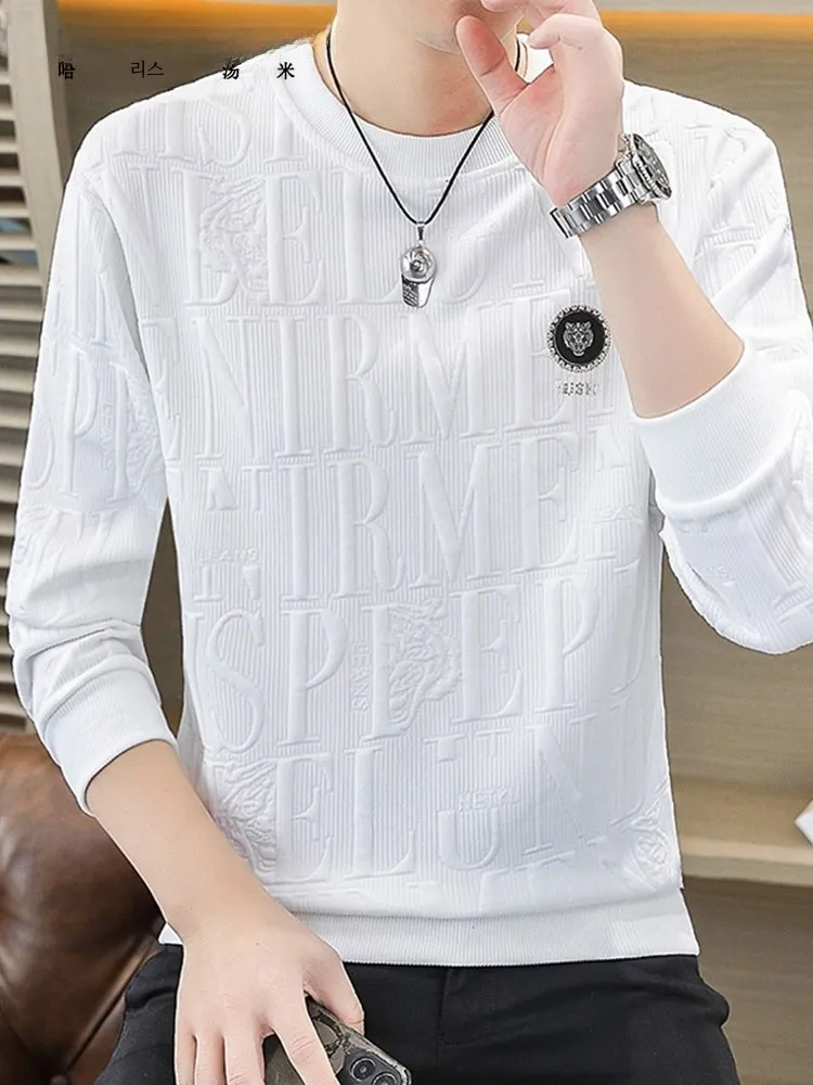  Рубашка с длинными рукавами мужская весна и осень 2024 новинка элитная модная