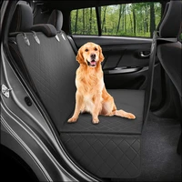 dog car seat cover waterproof pet travel carrier hammock car rear back seat protector mat with safety belt dog accessories