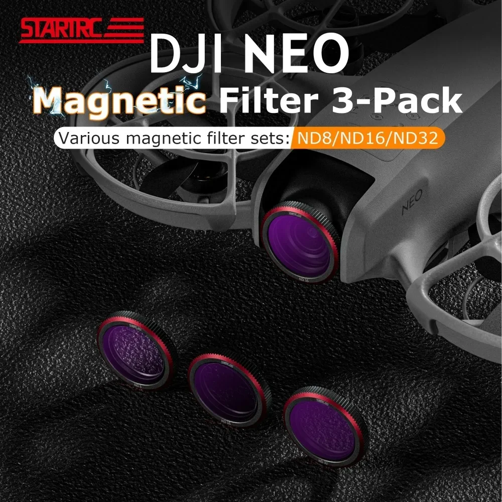 For ND Filters Set Camera ND8/16/32 UV CPL Optical Glass Lens Filter Kit for DJI Neo Drone Accessories Protector