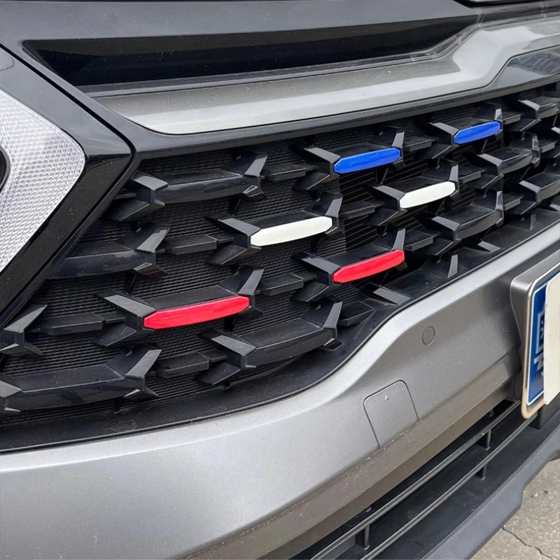

Для ​ ​ Kia Sportage X-Line Grille Stripes (2023-2025) Оригинальная трехцветная лента 3M Motorsport Grill Accent Kit X-Line Trim Exclusive