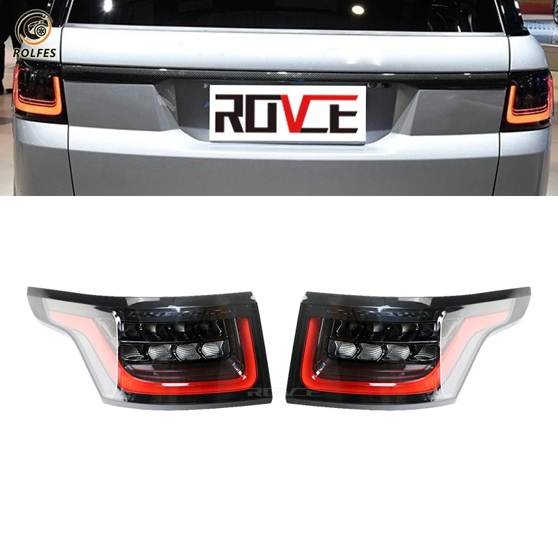 

ROLFES LED Taillights Assembly Rear Brake Reverse Driving Turn Signal Lamp For Land Rover Range Rover Sport L494 2014-2018