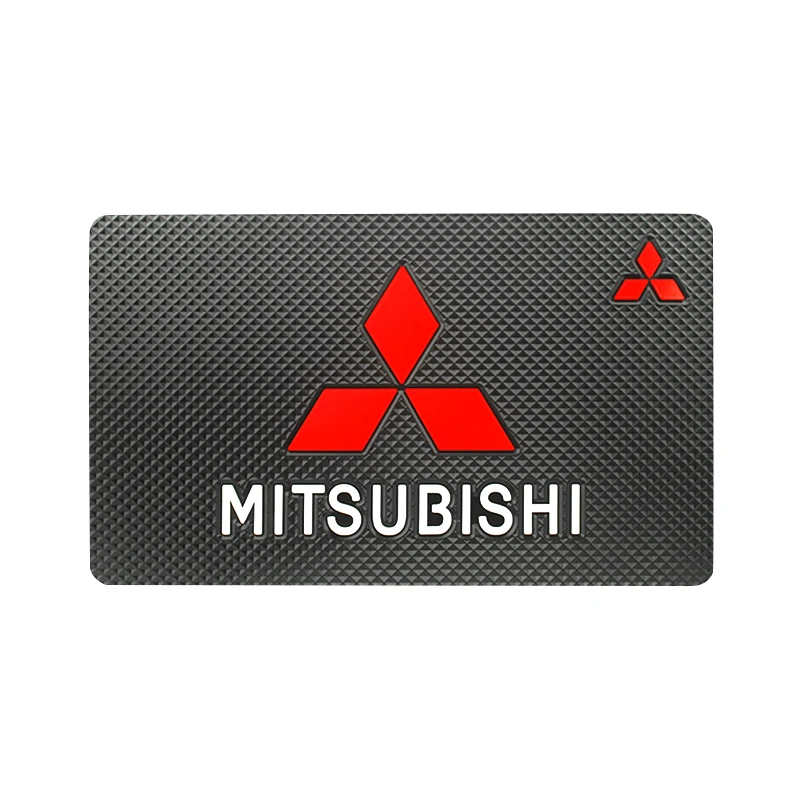 

ПВХ автомобильный нескользящий коврик для приборной панели, липкая противоскользящая Накладка для телефона Mitsubishi Lancer 9 Outlander ASX L200 Pajero Colt EX, аксессуары