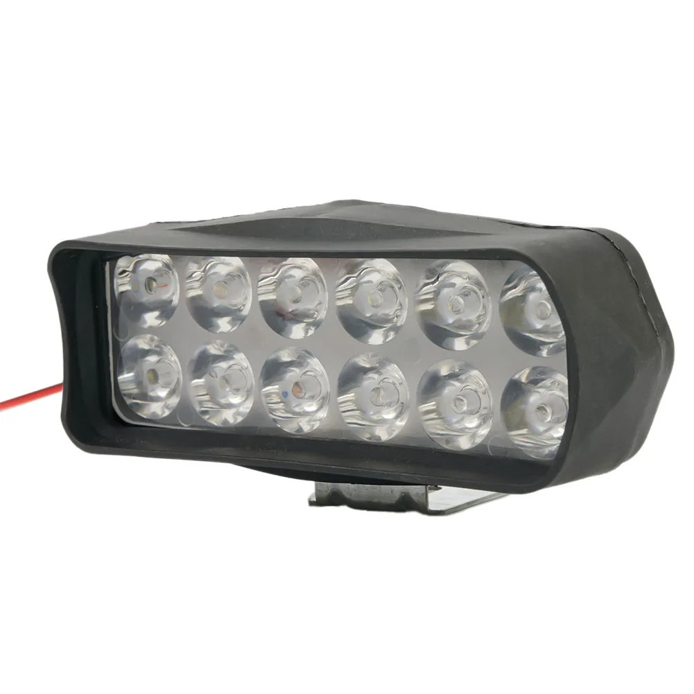 

120x50mm LED Light ATV Parts Replacement Set Spotlight Super Bright 2400LM 36W 6000K 9-85V Indicator Motorcycle