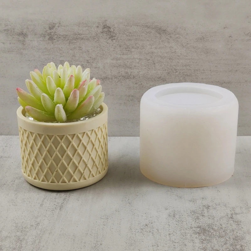 

Geometric Ins Home Vase Silicone Resin Molds for Making Succulent Plant Pot