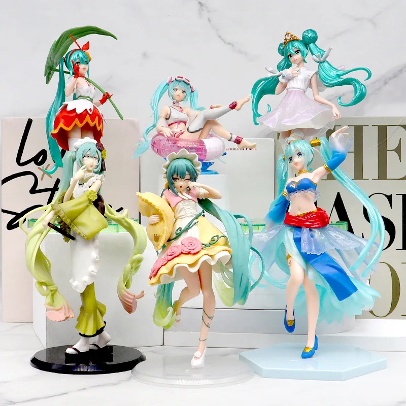 

Virtual Idol Hatsune Miku Series Aciton Figure Anime Pvc Statue Home Room Decor Model Doll Toys Collection X-Mas Birthday Gifts