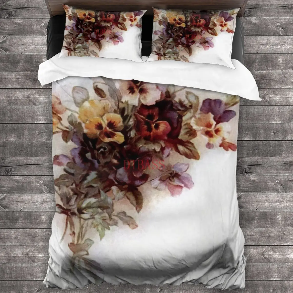 

Винтажный мягкий цветочный чехол в цветочек с 2 наволочками, пододеяльник с застежкой-молнией, одеяло большого размера