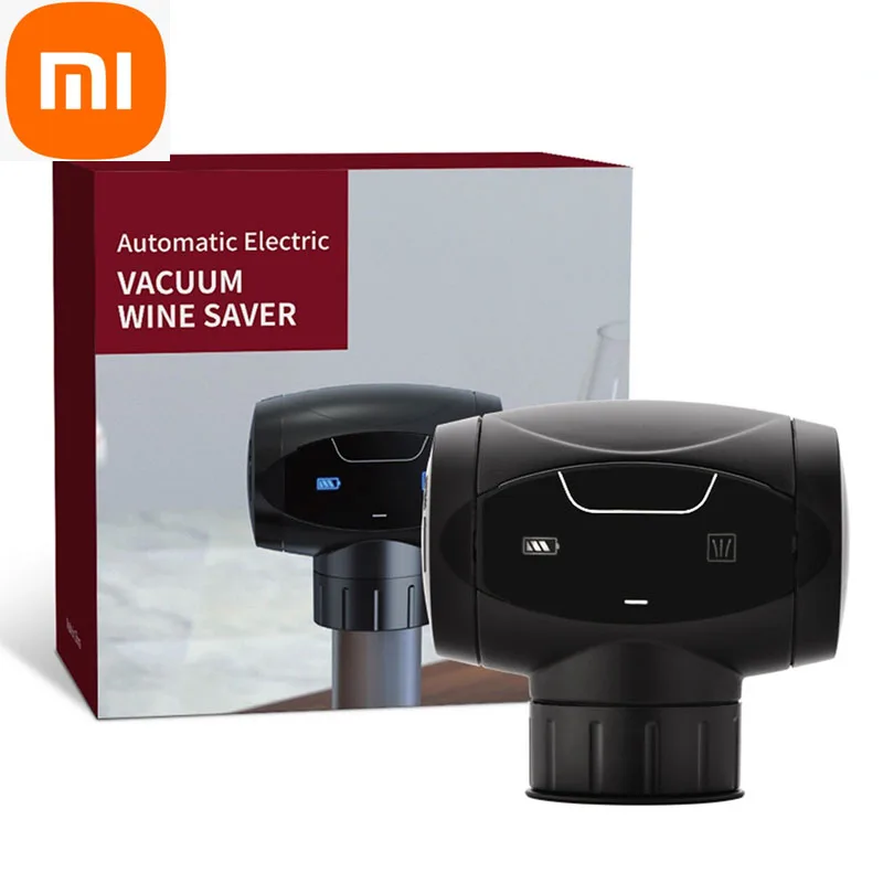 

Xiaomi Automatic fresh-keeping sealer for wine intelligent electric air extraction bottle stopper