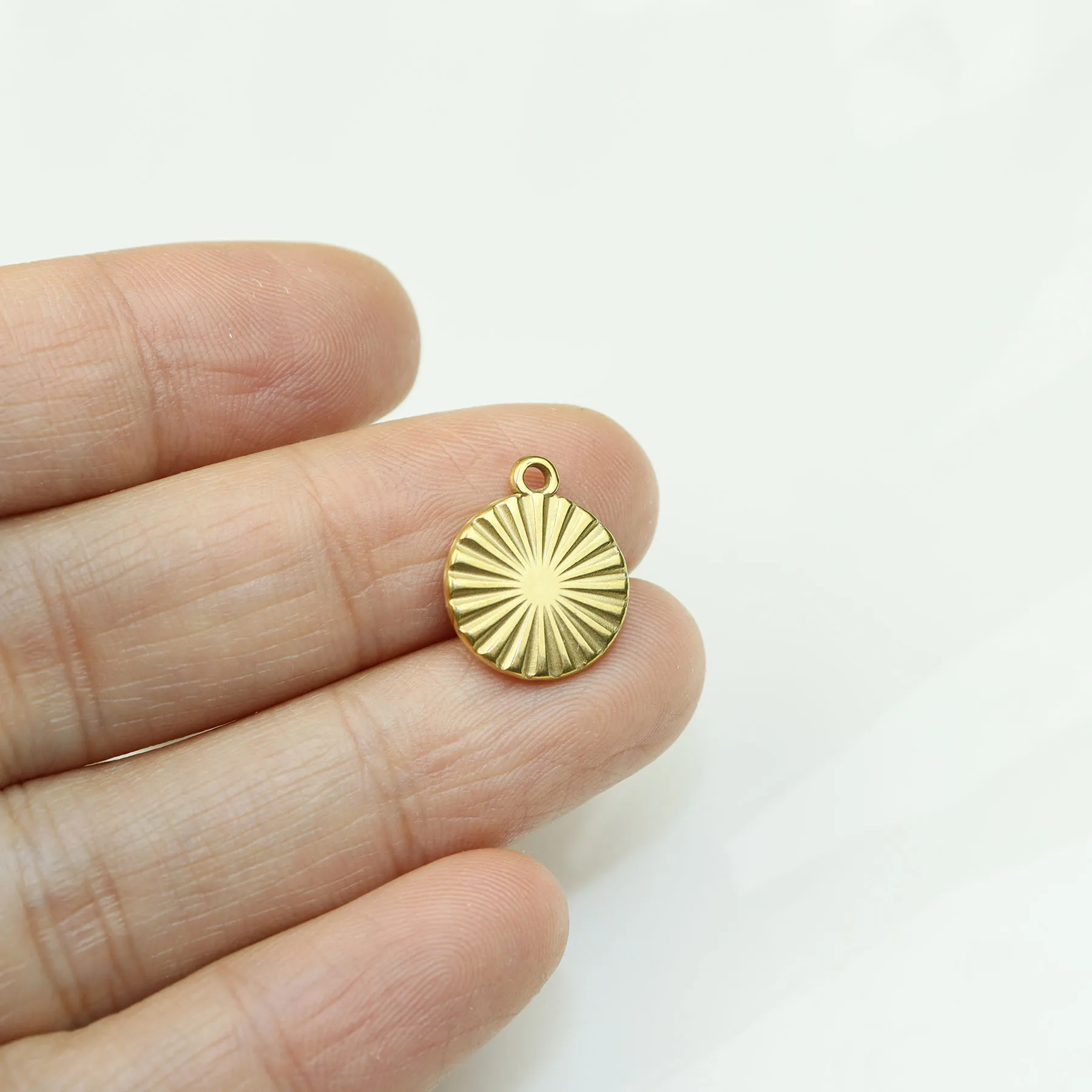 Набор подвесок &quotЛуна&quot нержавеющая сталь 2 цвета