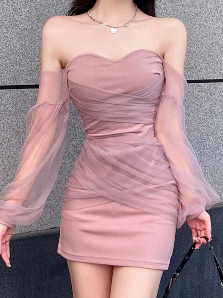 Женский сетчатый костюм с открытыми плечами для латиноамериканского танца