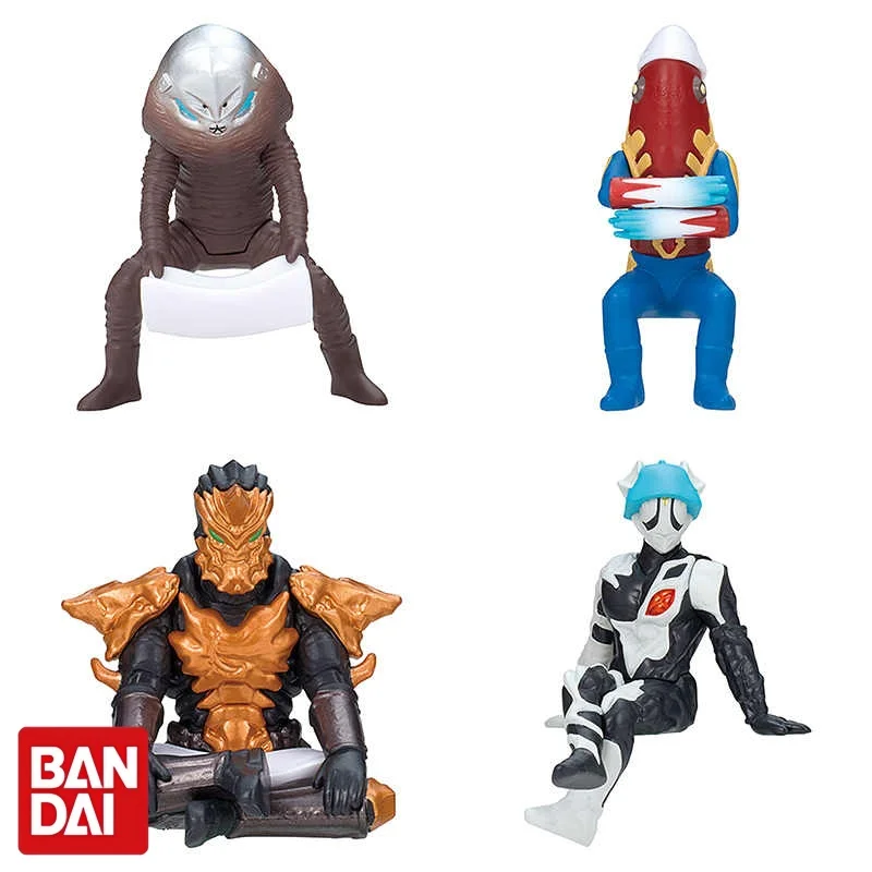 Фото Набор мини-фигурок Bandai Ultraman Monster Sauna Gashapon Vol 2: Зараб, Метрон, Джаглус Джаглър — декор для фанатов Ультрамена №1