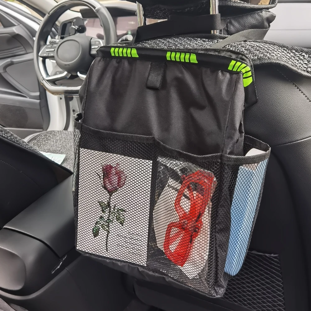 Универсальная Складная Автомобильная мусорная корзина мусорный мешок крышка на