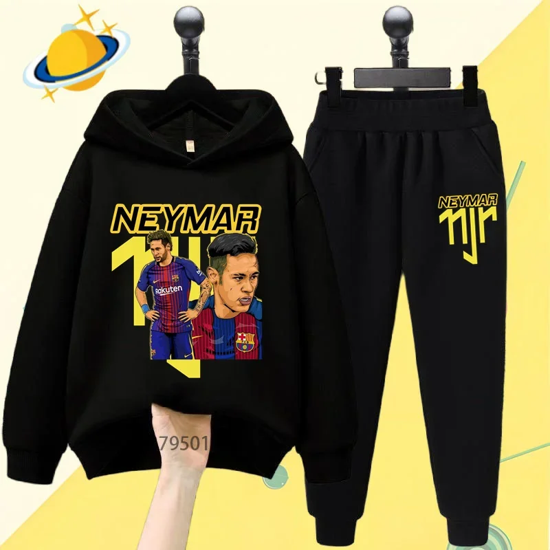 й детский клетчатый костюм унисекс с капюшоном и длинными рукавами для зимы