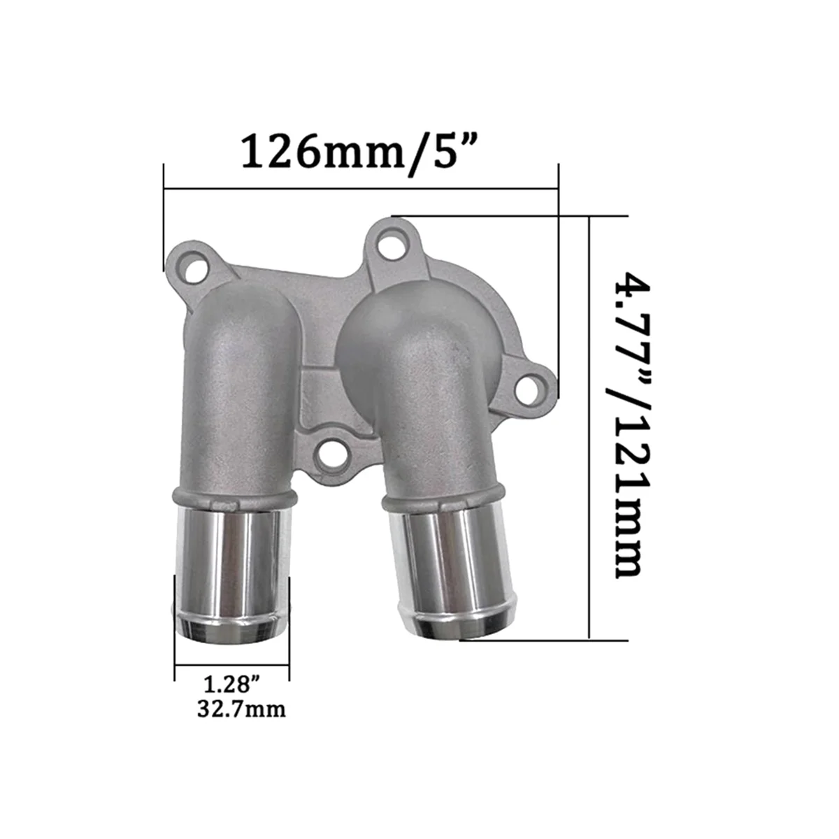 Корпус впускной воды термостата для Hyundai Accent 01-05 1.6l L4 Kia Rio 1.4L-10 25620-26160 25600-26110 25611-26100