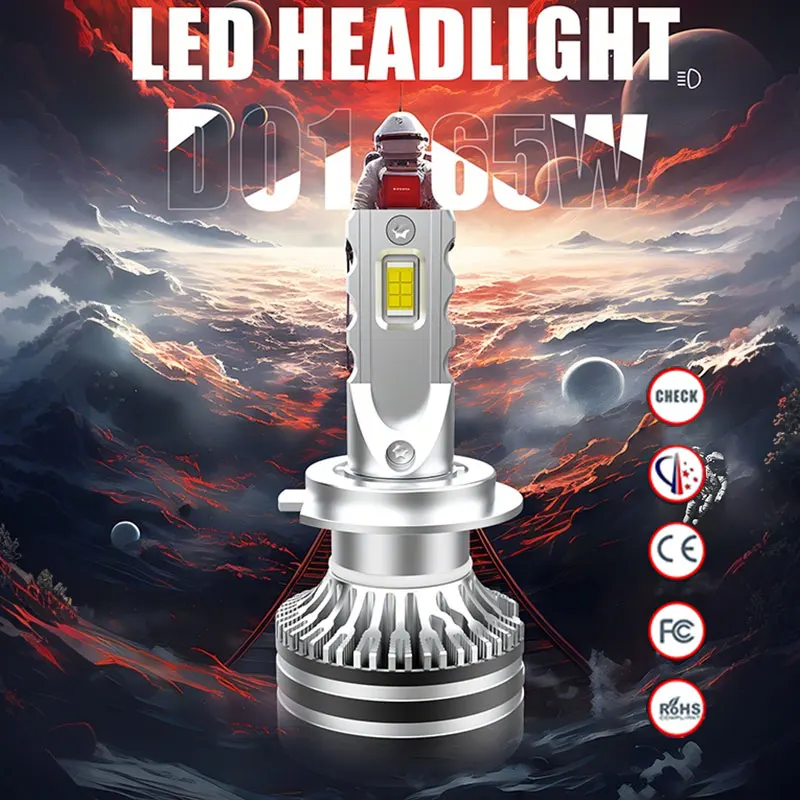 

Автомобильная фара H4 H7 LED H11 9005 9006 HB3 HB4 9012 HIR2 Авто лампа 120 Вт 50000LM Лампа 6500K 12 В CSP Светодиодная фара