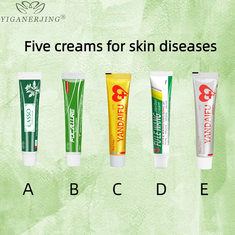 

Zudaifu Yiganerjing Herbal Cream antibacterial special treatment psoriasis psoriasis skin care plant formula