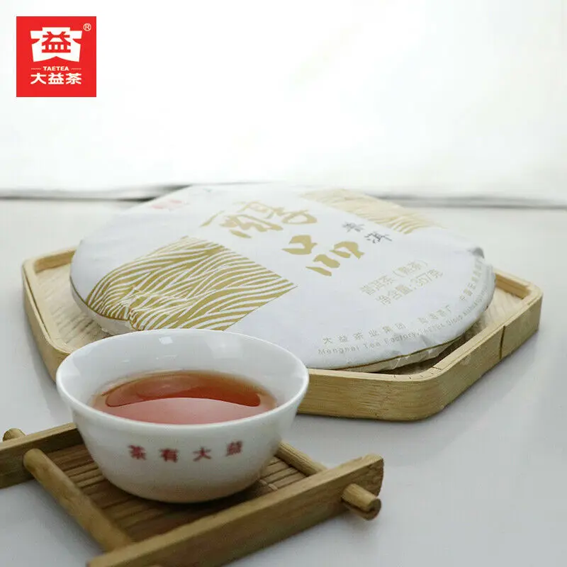 

2018 год, мягкий вкус Menghai Dayi Chunpin Yunnan Шу Ripe Cha торт 357 г