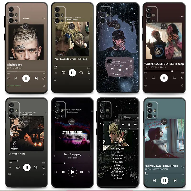 

Lil Peep Hellboy Love Album Phone Case For Motorola G31 E6s G8 Plus Power G30 20 30 Pro G60 G22 G9 Play G Stylus 2022 Back Cover