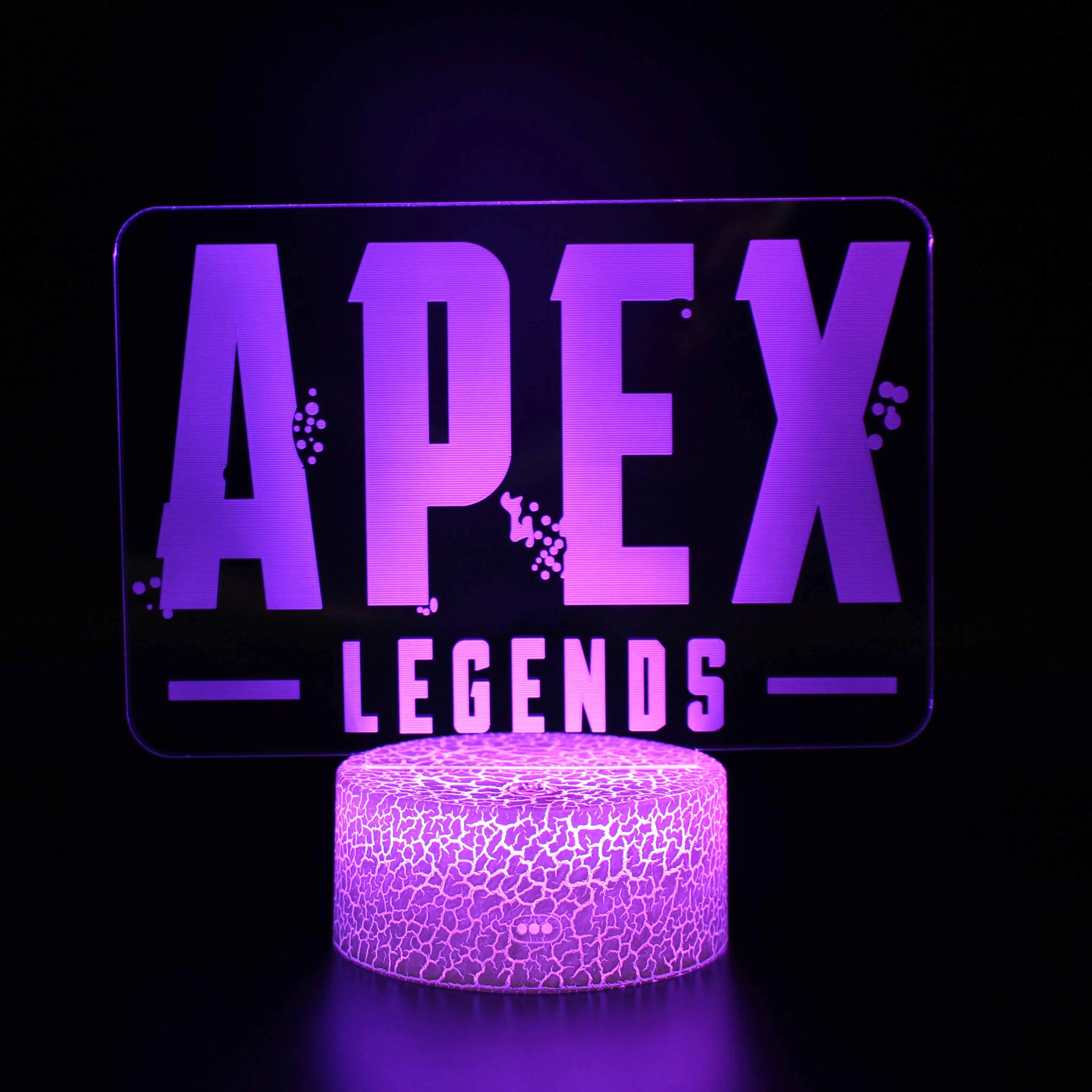 

Ночник Apex Legends, светодиодная иллюзионная лампа, персонажи видеоигр, акриловые доски для настольных игровых ламп, 3D 16 цветов, удаленный перек...