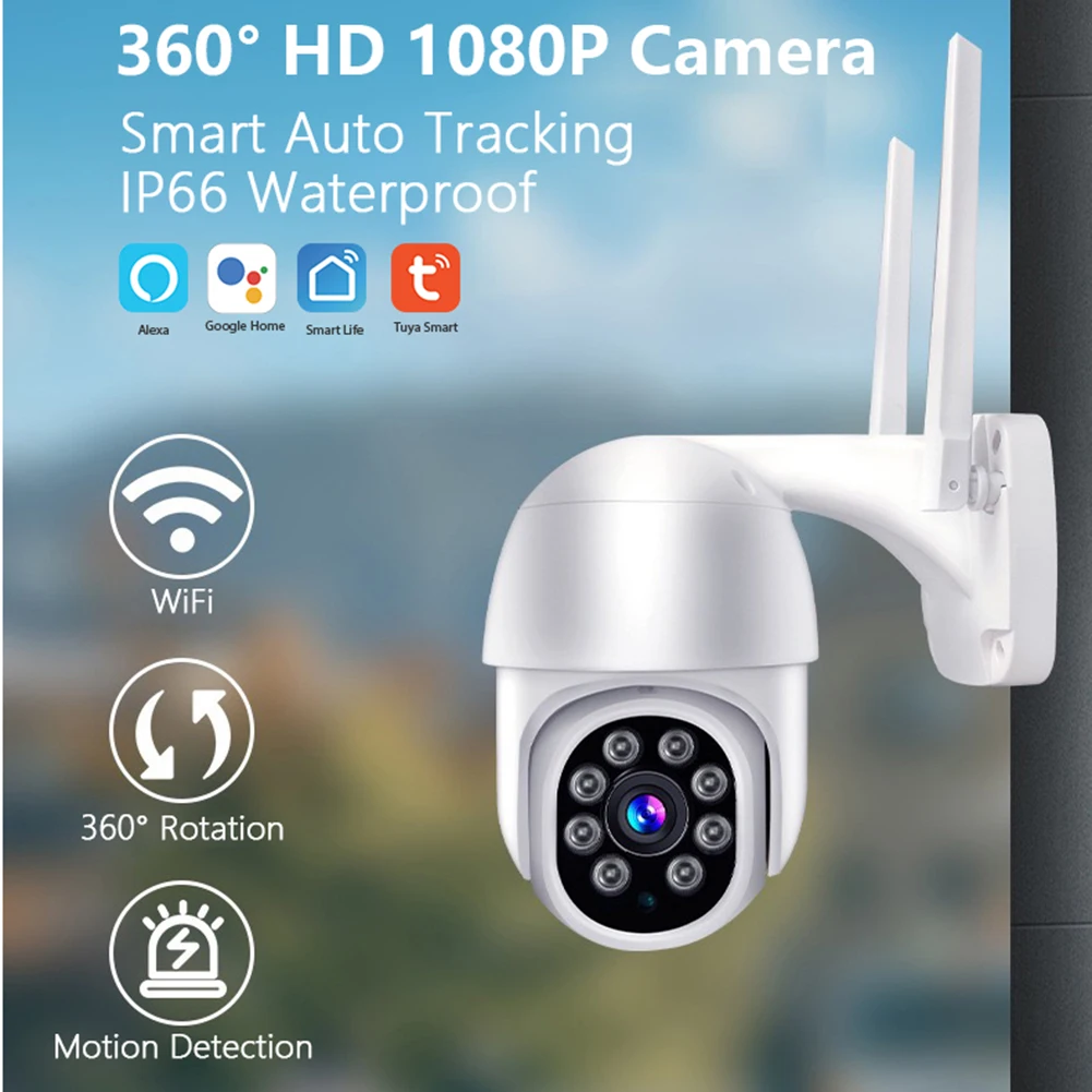 

Наружная IP-камера видеонаблюдения HD с функцией ночного видения